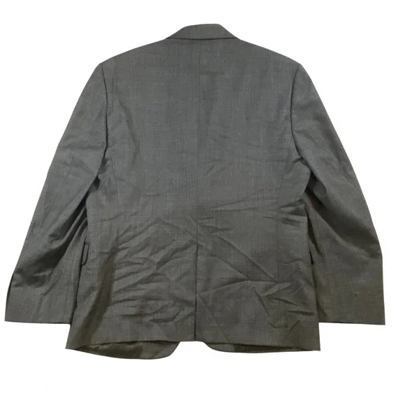 Lauren‎ Ralph Lauren Mens Grey Wool Blend Blazer Jacket Size 40R - Picture 2 of 13